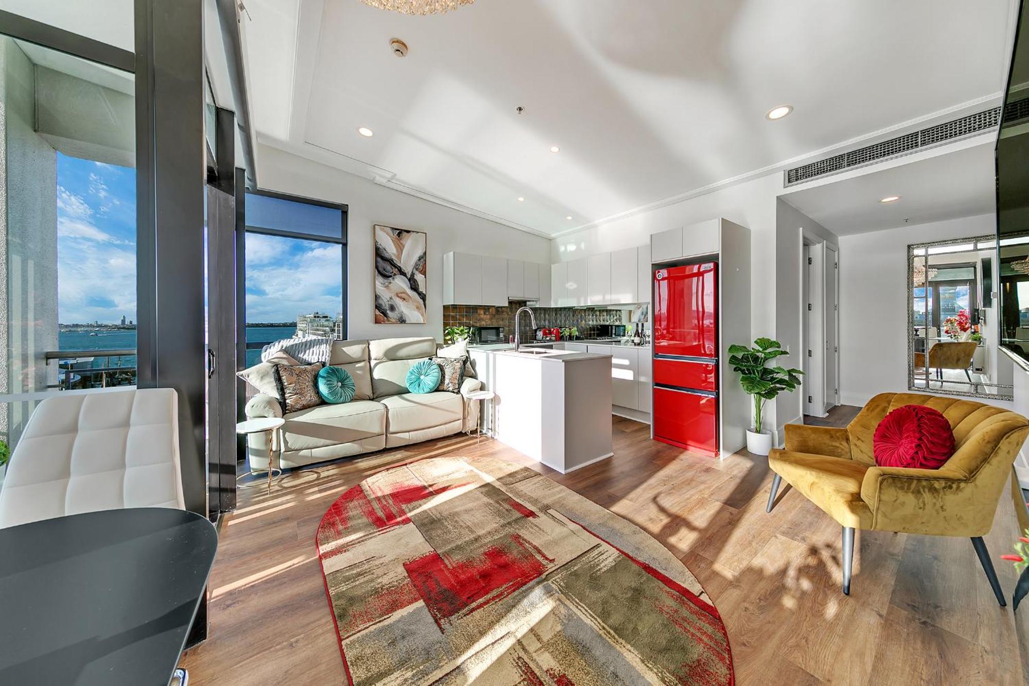 Penthouse Crown Apartment Auckland Luaran gambar