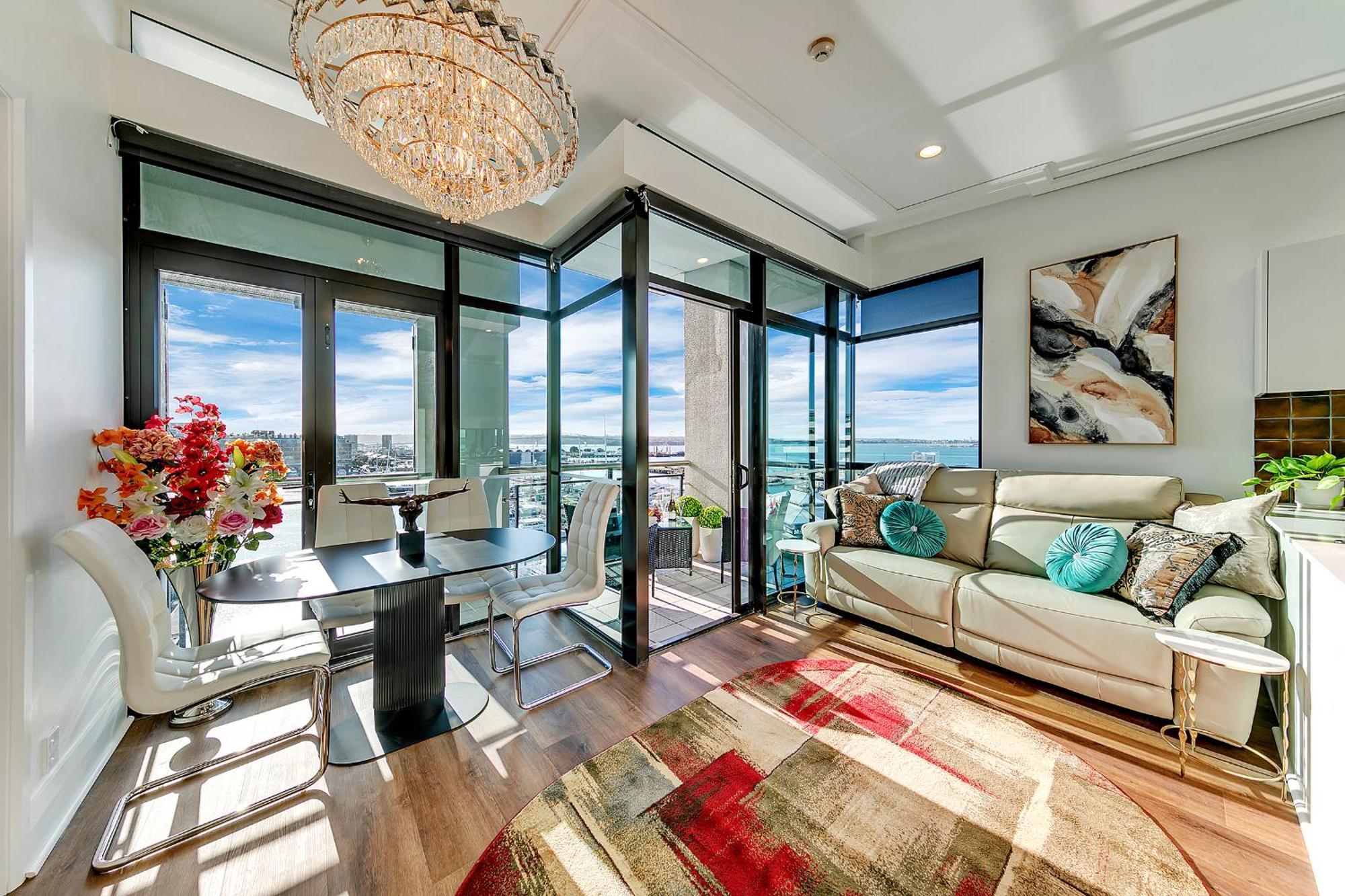 Penthouse Crown Apartment Auckland Luaran gambar